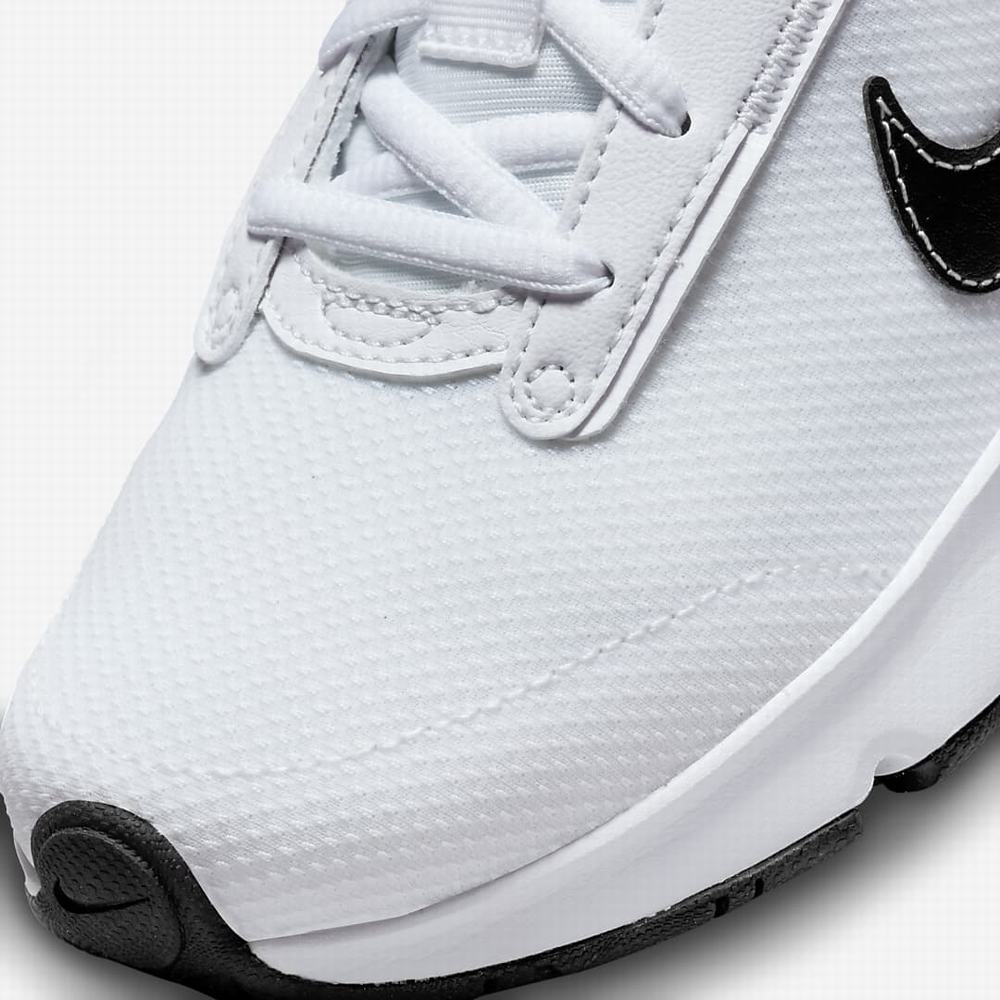 Nike Air Max INTRLK Lite Gyerek Utcai Cipő Fehér Szürke Fekete | NI4790-K94