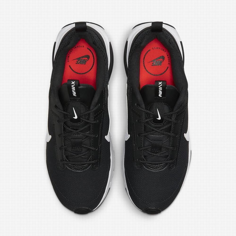 Nike Air Max INTRLK Lite Női Utcai Cipő Fekete Sötétszürke Szürke Fehér | NI3049-X05