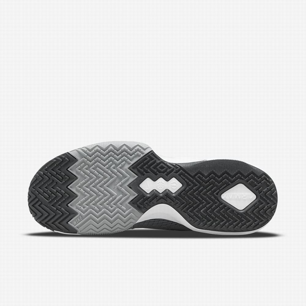 Nike Air Max Impact 3 Női Kosárlabda Cipő Szürke Fekete Szürke Metal Titán | NI4206-T78