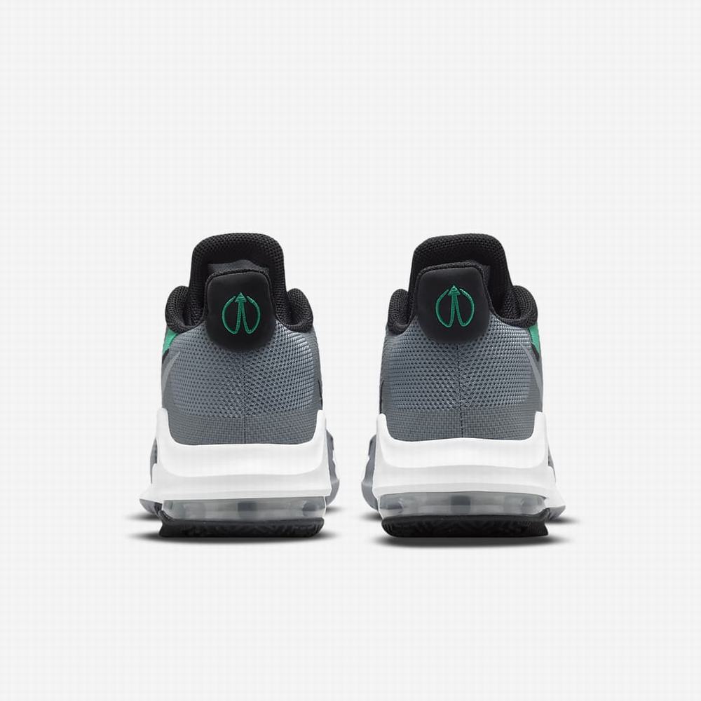 Nike Air Max Impact 3 Női Kosárlabda Cipő Szürke Fekete Szürke Metal Titán | NI4206-T78