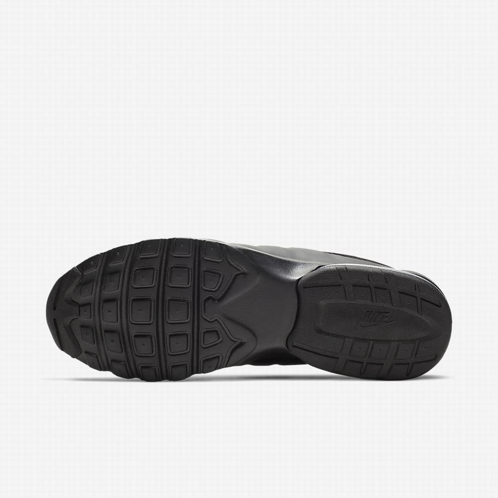 Nike Air Max Invigor Férfi Utcai Cipő Fekete Sötétszürke Fekete | NI6930-K28