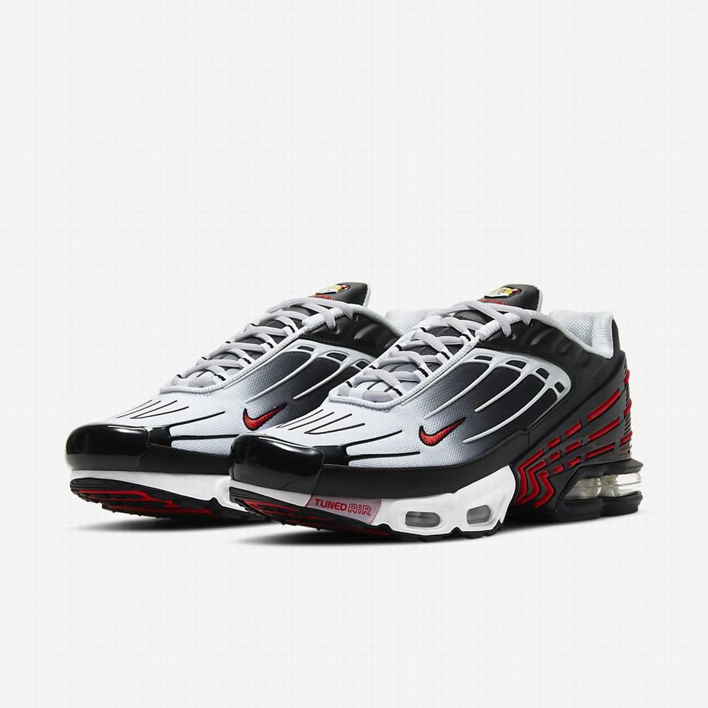 Nike Air Max Plus 3 Férfi Utcai Cipő Fekete | NI4653-J67