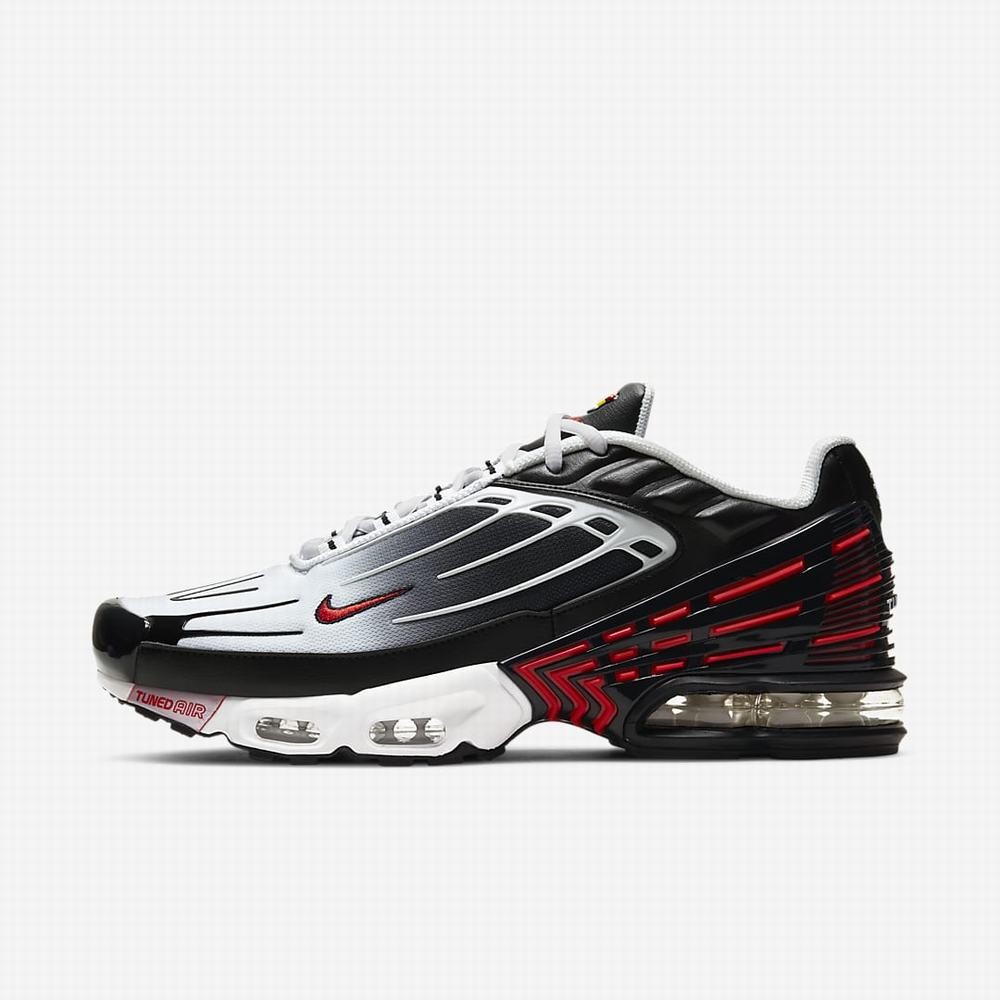Nike Air Max Plus 3 Férfi Utcai Cipő Fekete | NI4653-J67