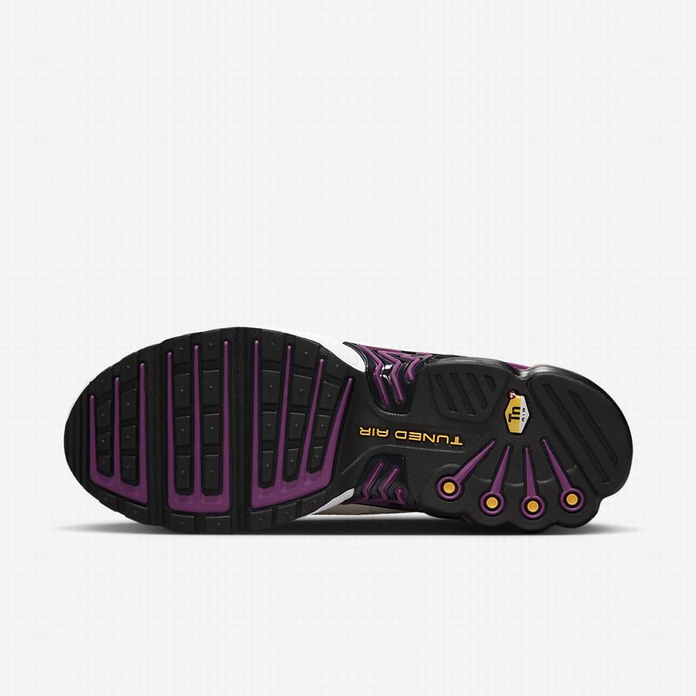 Nike Air Max Plus 3 Férfi Utcai Cipő Világos Szürke Arany Fekete | NI5209-N39