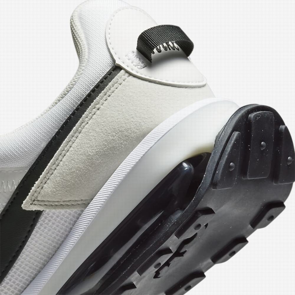 Nike Air Max Pre-Day Férfi Utcai Cipő Fehér Fekete | NI3176-X57