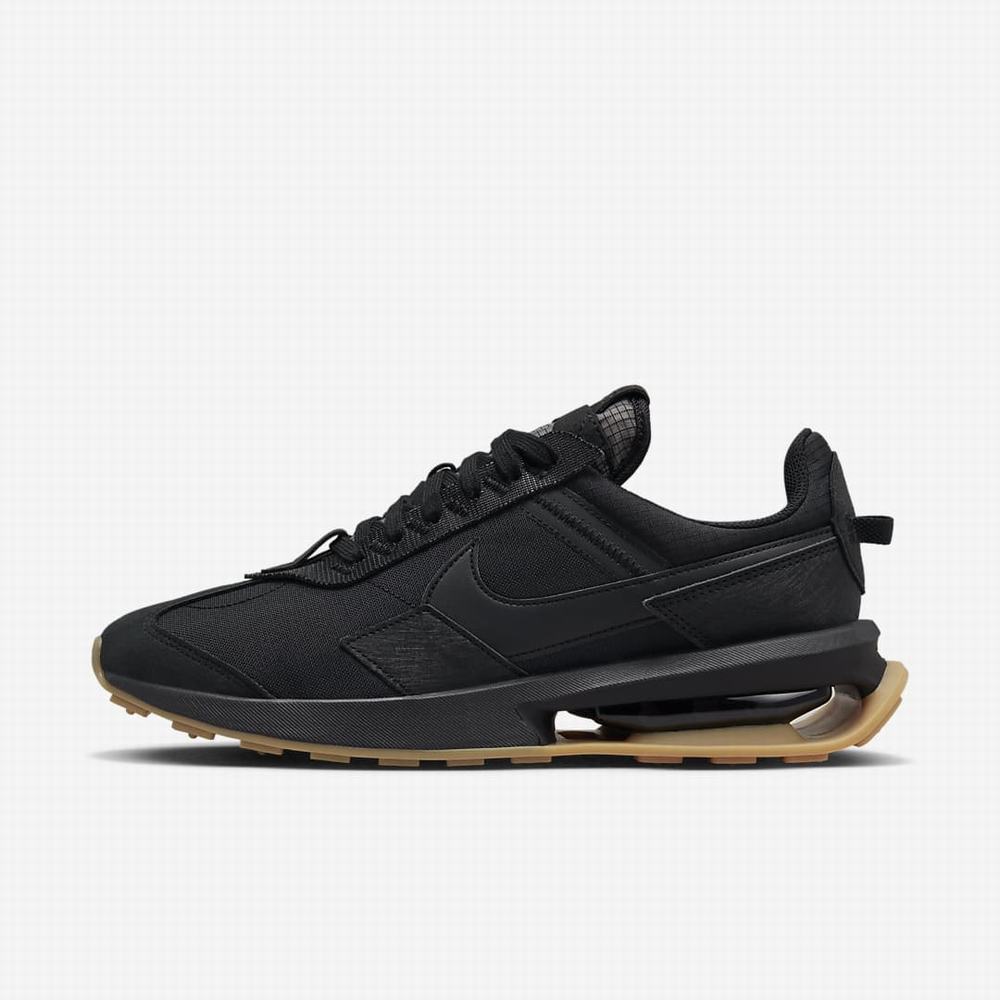 Nike Air Max Pre-Day Férfi Utcai Cipő Fekete Világos Barna Fekete | NI7581-U28
