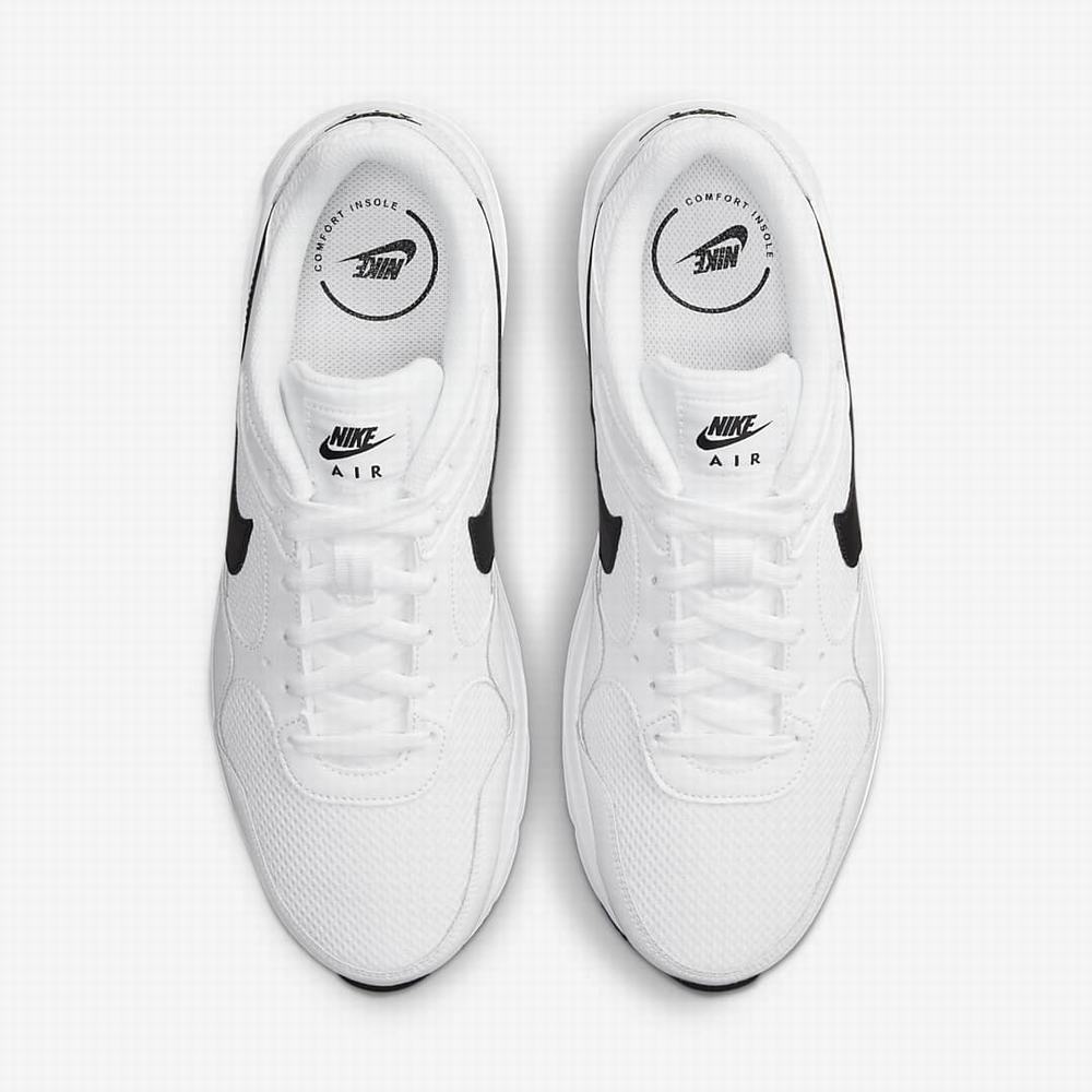 Nike Air Max SC Férfi Utcai Cipő Fehér Fekete | NI4762-F05
