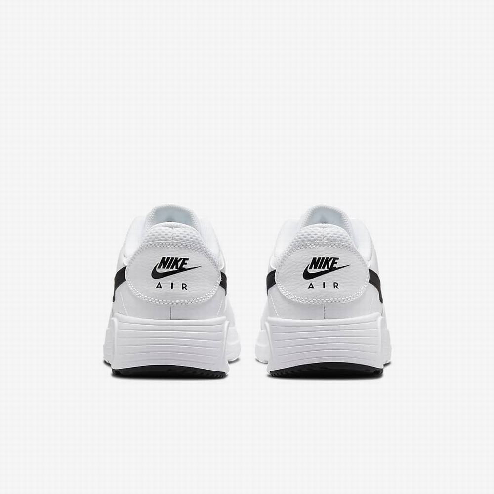 Nike Air Max SC Férfi Utcai Cipő Fehér Fekete | NI4762-F05