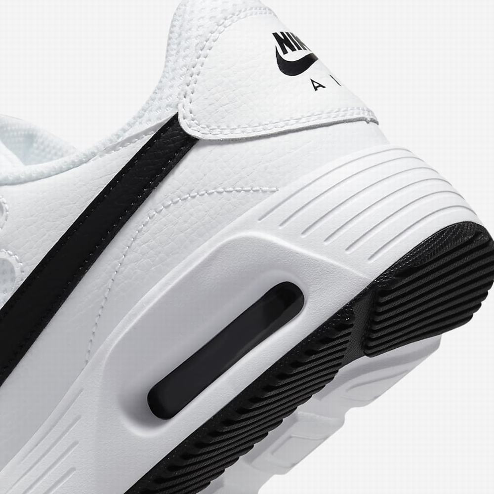 Nike Air Max SC Férfi Utcai Cipő Fehér Fekete | NI4762-F05
