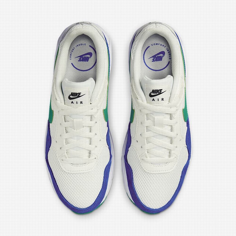 Nike Air Max SC Női Utcai Cipő Bézs Királykék Fehér Zöld | NI8176-J10