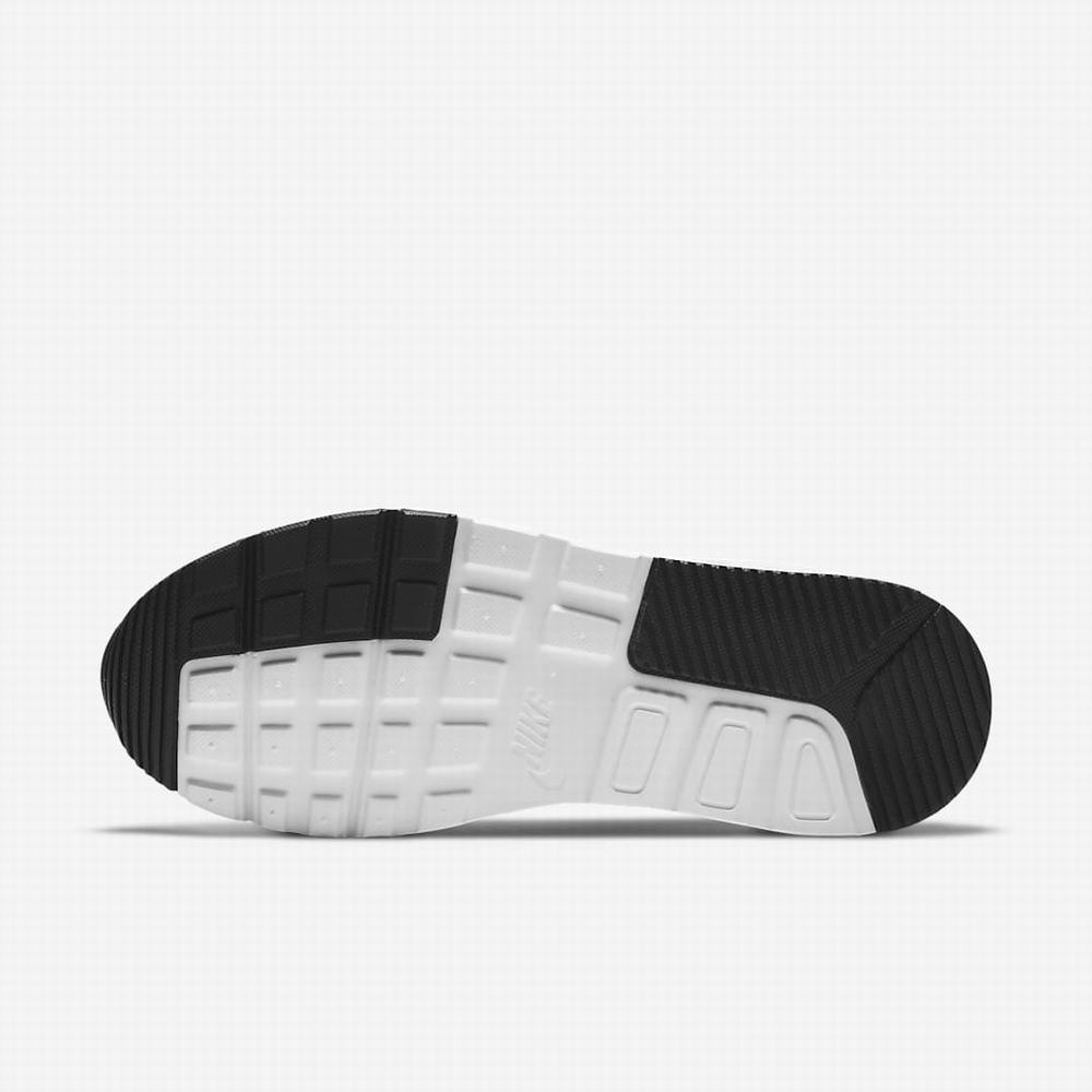 Nike Air Max SC Női Utcai Cipő Fekete Fehér | NI7541-K06