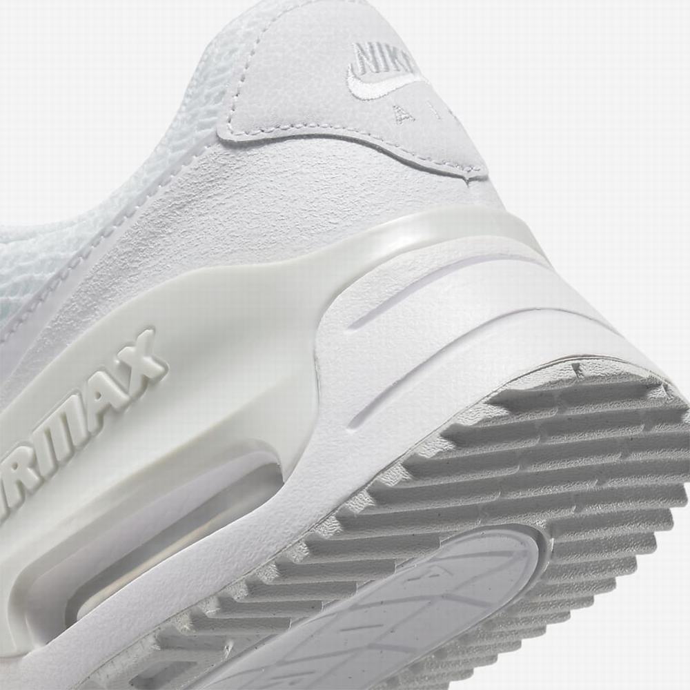 Nike Air Max SYSTM Férfi Utcai Cipő Fehér Platina Fehér | NI8490-Y59