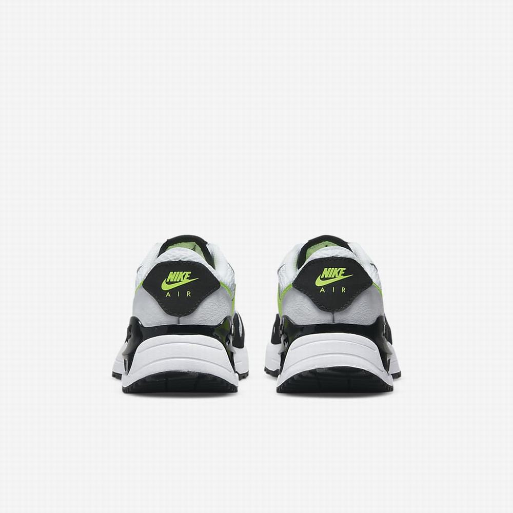 Nike Air Max SYSTM Gyerek Utcai Cipő Fehér Platina Fekete | NI8750-R20