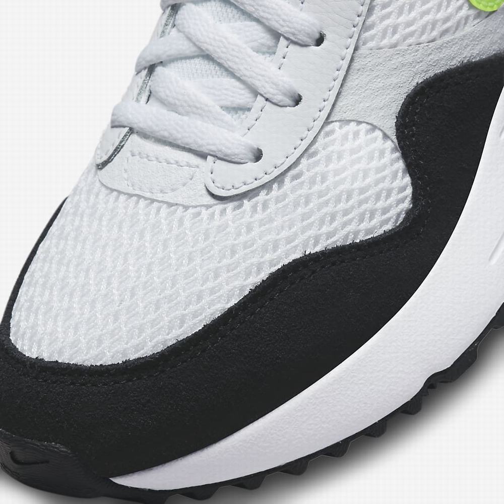 Nike Air Max SYSTM Gyerek Utcai Cipő Fehér Platina Fekete | NI8750-R20