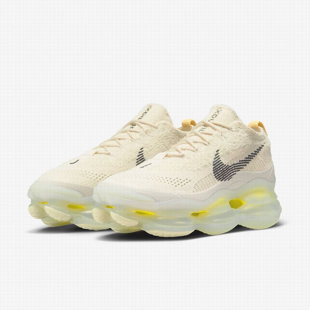 Nike Air Max Scorpion Flyknit Női Utcai Cipő Citrom Világoskék | NI0416-H20