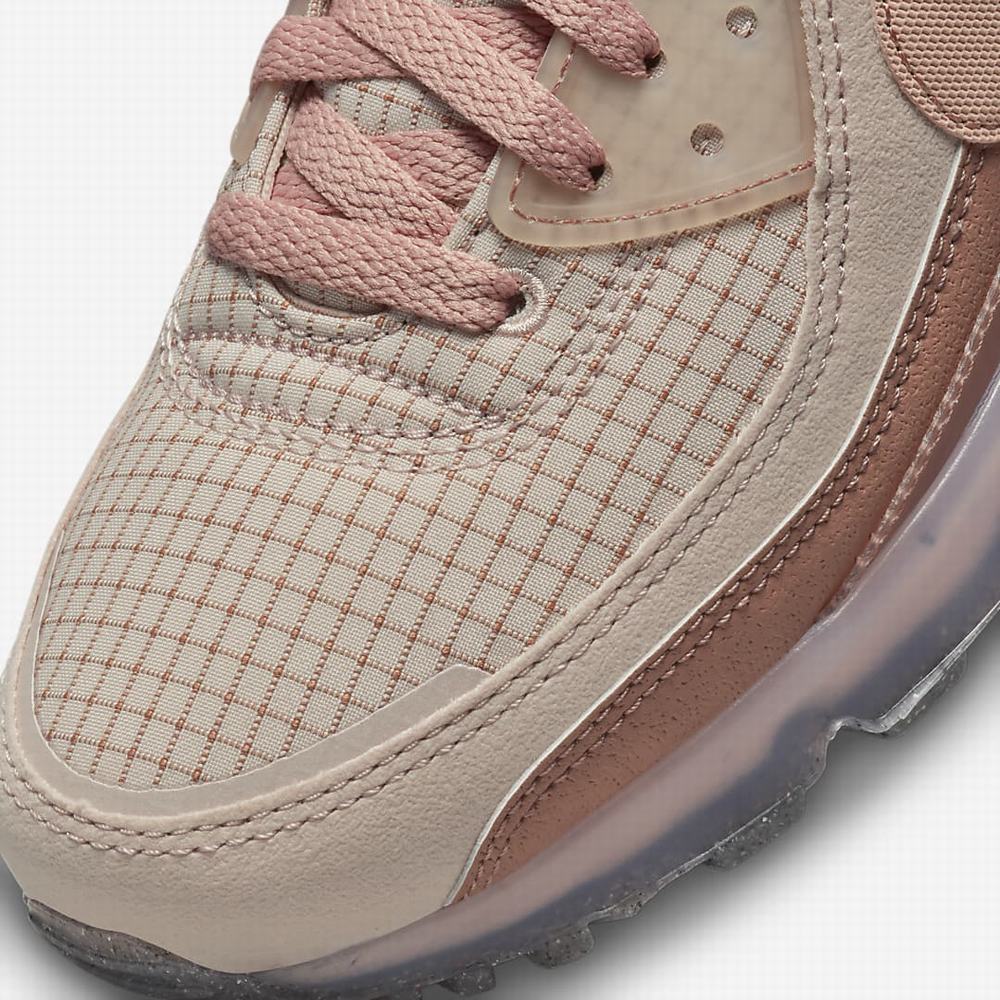Nike Air Max Terrascape 90 Női Utcai Cipő Rózsaszín Khaki Rózsaszín | NI7381-M52