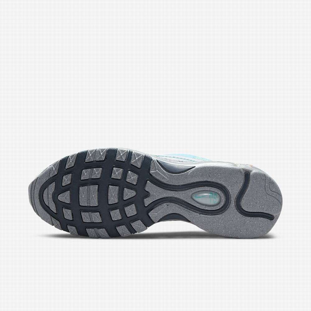 Nike Air Max Terrascape 97 Férfi Utcai Cipő Szürke Kék Világoskék Türkiz | NI4617-P70