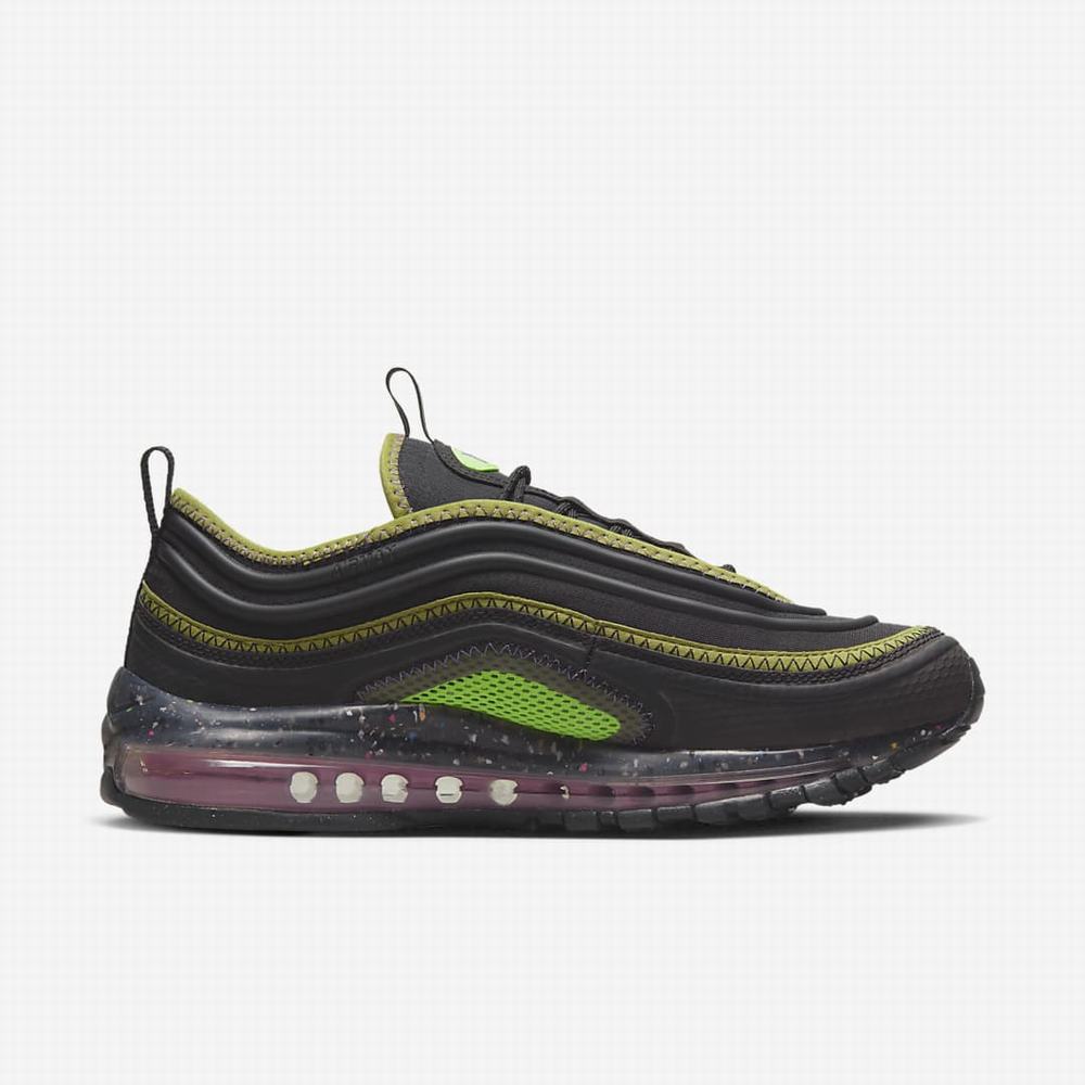 Nike Air Max Terrascape 97 Férfi Utcai Cipő Fekete Világos Zöld Rózsaszín | NI8379-R64