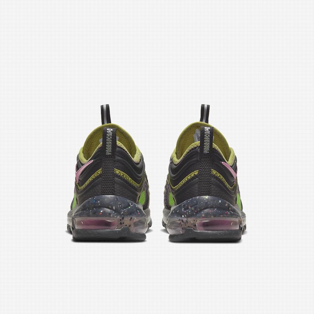 Nike Air Max Terrascape 97 Férfi Utcai Cipő Fekete Világos Zöld Rózsaszín | NI8379-R64
