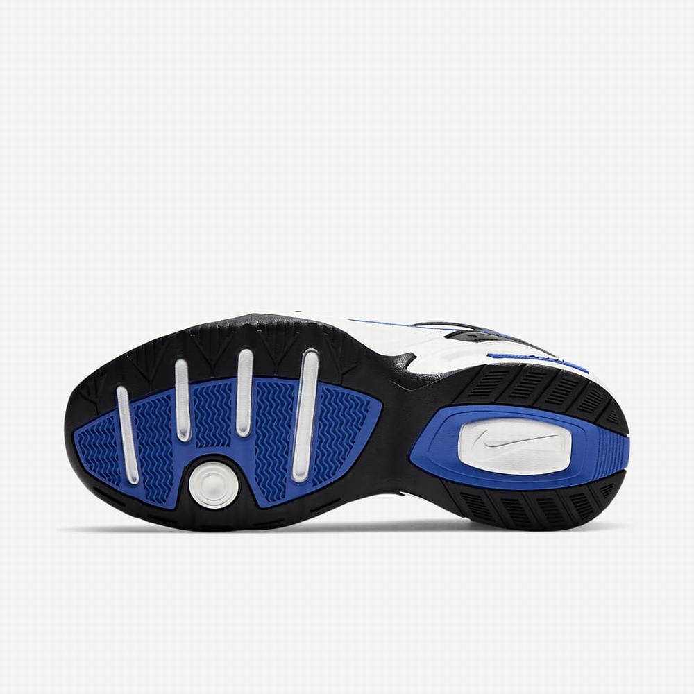Nike Air Monarch IV (Extra Wide) Férfi Utcai Cipő Fekete Fehér Fekete | NI5481-D42