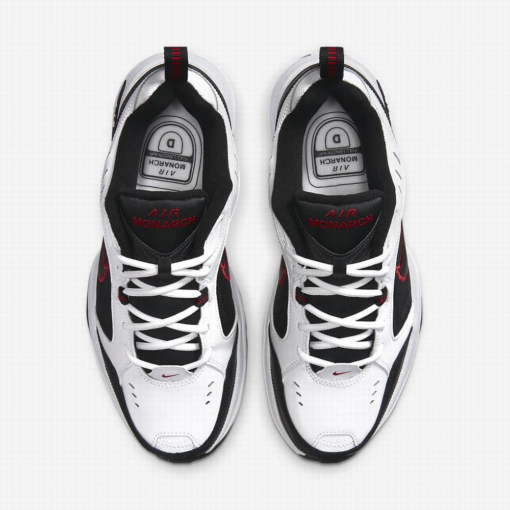 Nike Air Monarch IV Férfi Utcai Cipő Fehér Fekete | NI7123-A90