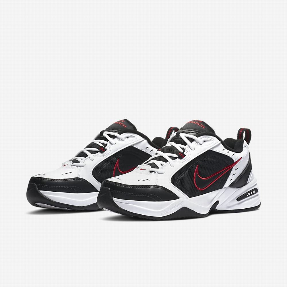 Nike Air Monarch IV Férfi Utcai Cipő Fehér Fekete | NI7123-A90