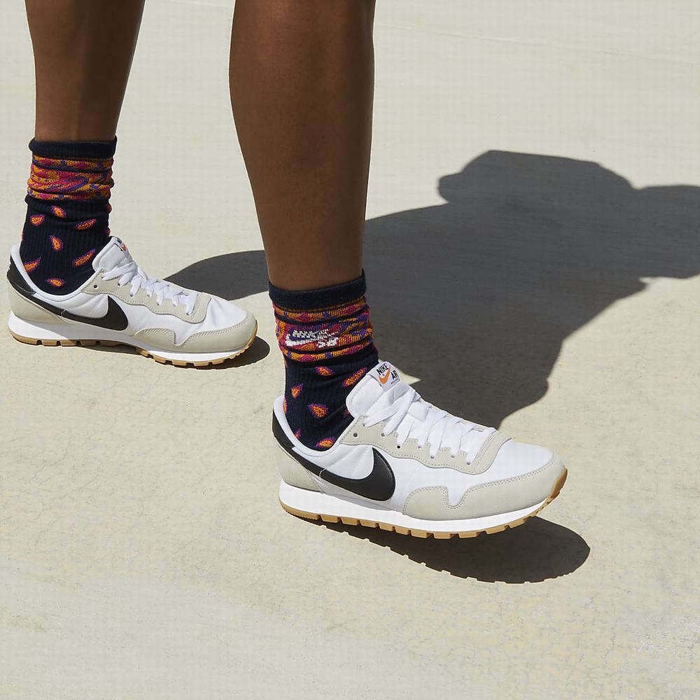 Nike Air Pegasus 83 Férfi Utcai Cipő Fehér Világos Barna Fekete | NI6417-H09