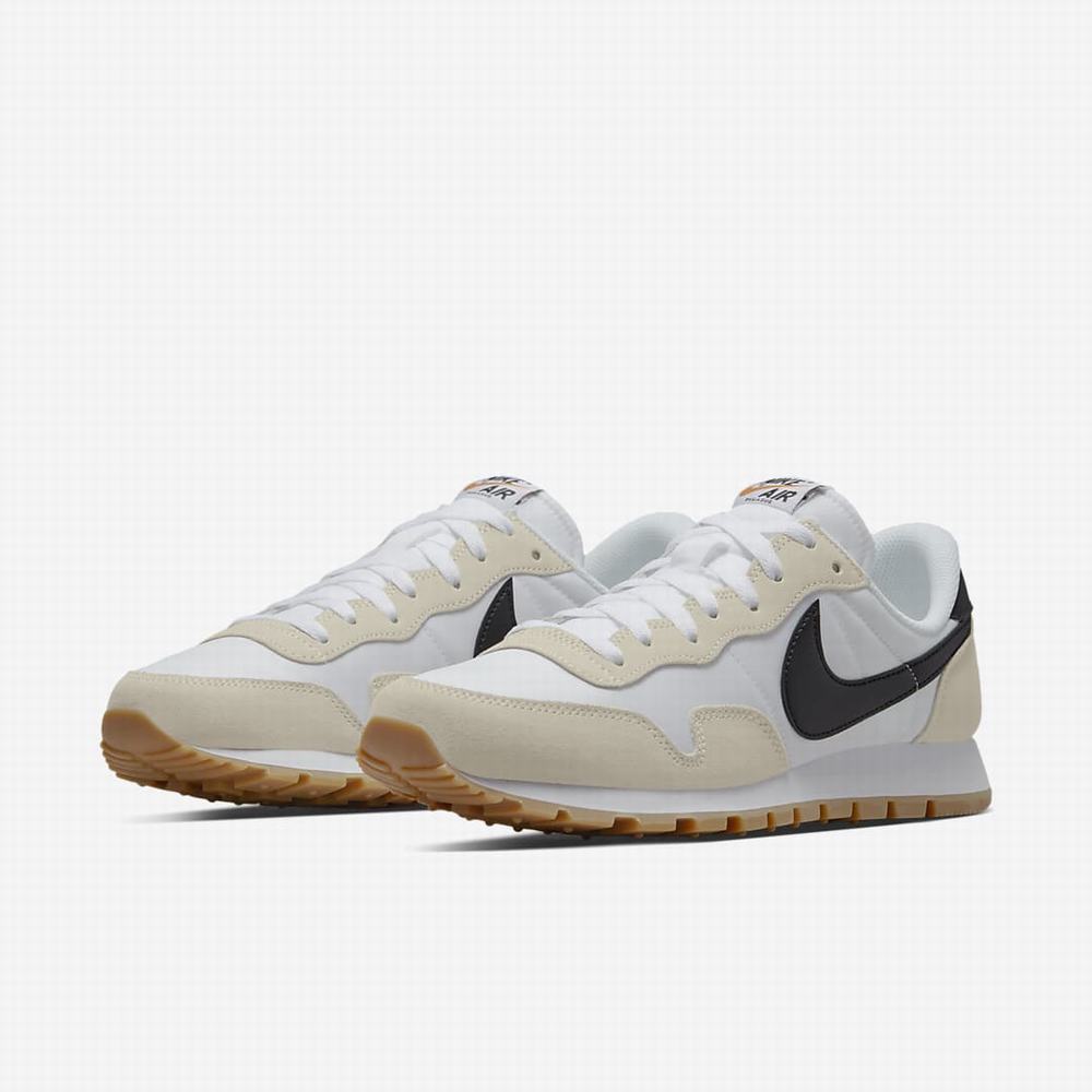 Nike Air Pegasus 83 Férfi Utcai Cipő Fehér Világos Barna Fekete | NI6417-H09
