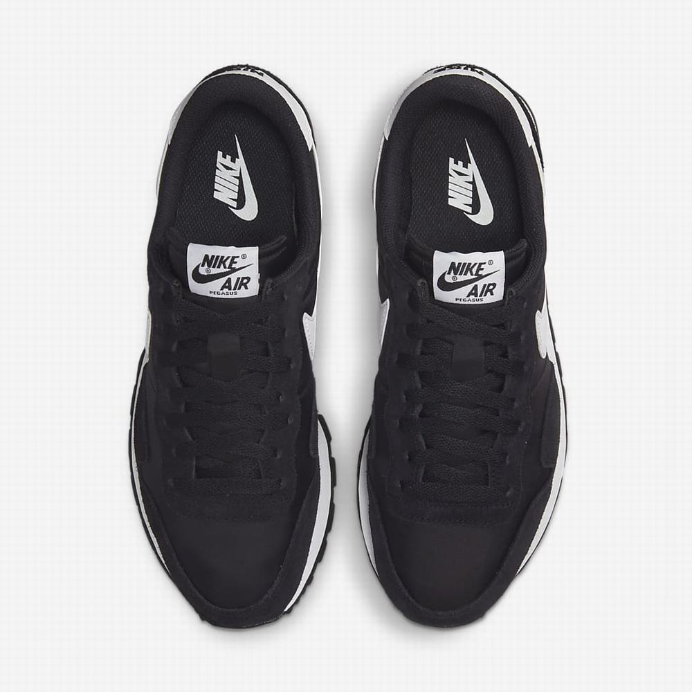 Nike Air Pegasus 83 Férfi Utcai Cipő Fekete Fehér | NI2314-K35