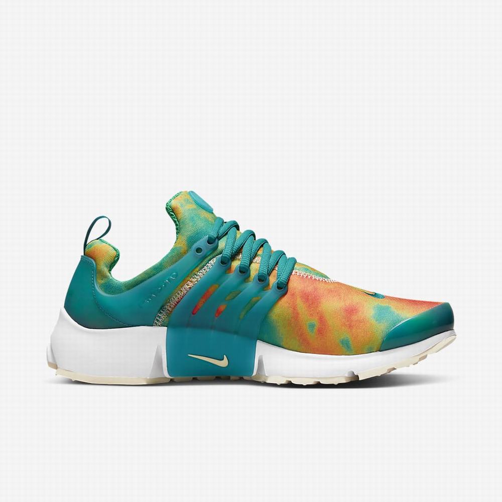 Nike Air Presto Férfi Utcai Cipő Fehér Zöld | NI9713-M70