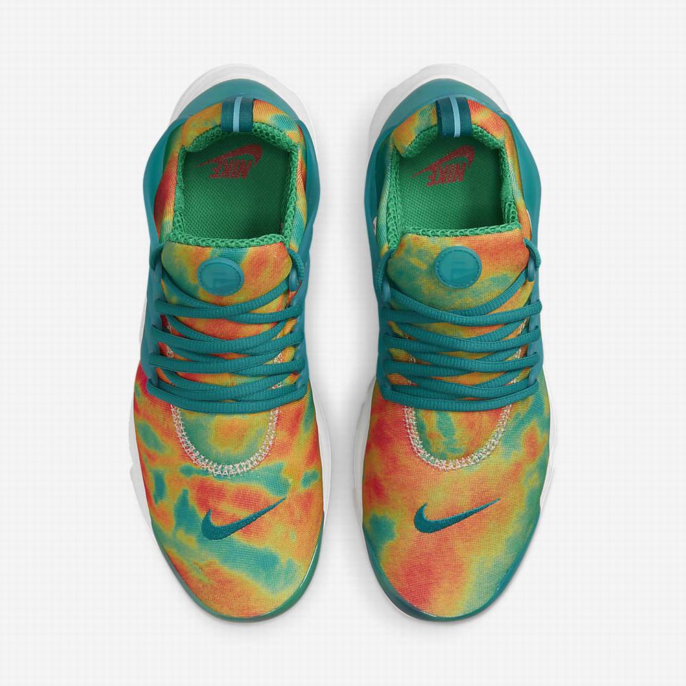 Nike Air Presto Férfi Utcai Cipő Fehér Zöld | NI9713-M70