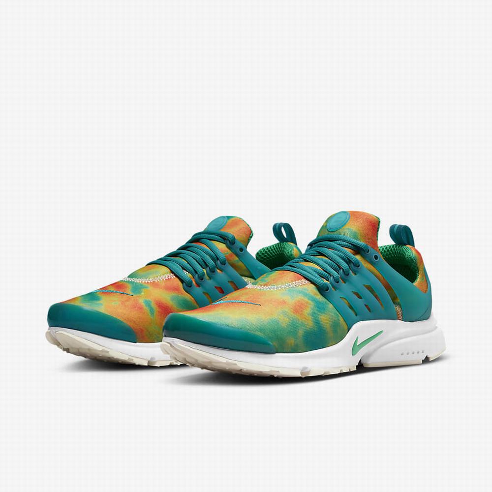 Nike Air Presto Férfi Utcai Cipő Fehér Zöld | NI9713-M70