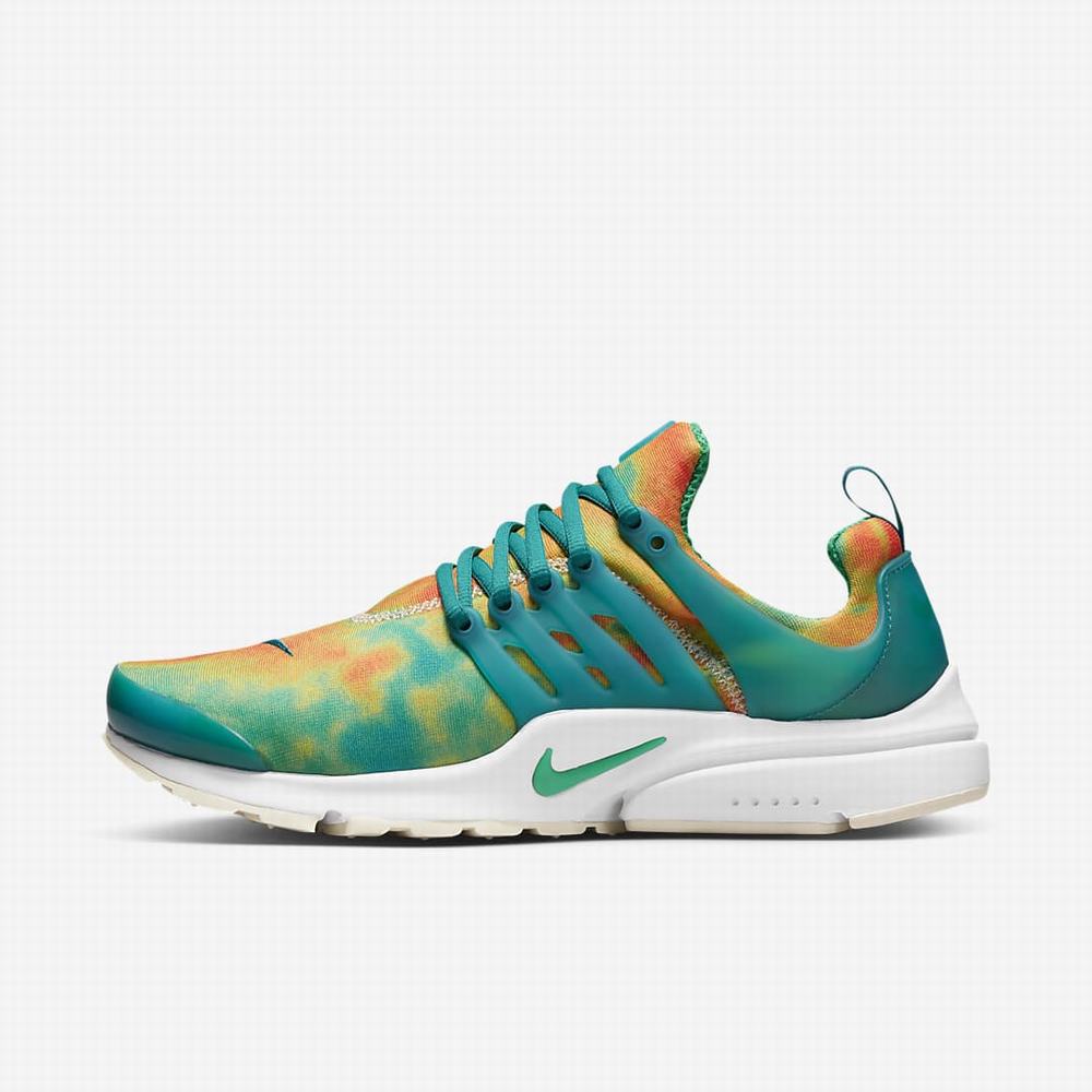 Nike Air Presto Férfi Utcai Cipő Fehér Zöld | NI9713-M70