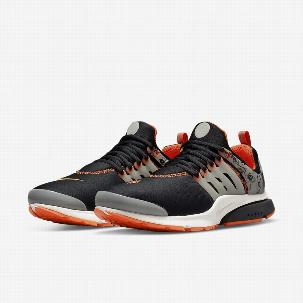 Nike Air Presto Premium Férfi Utcai Cipő Fekete | NI1925-P36