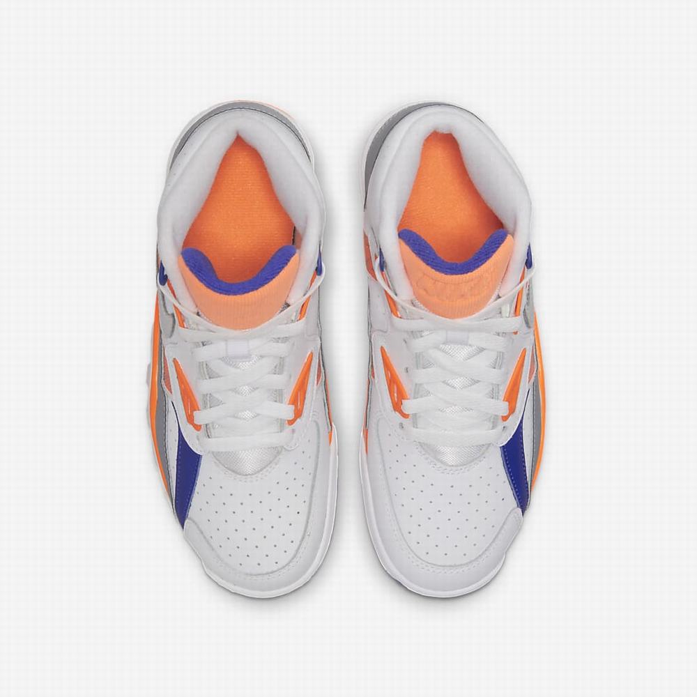 Nike Air Trainer SC Gyerek Edzőcipő Fehér Narancssárga Kék | NI4517-G81