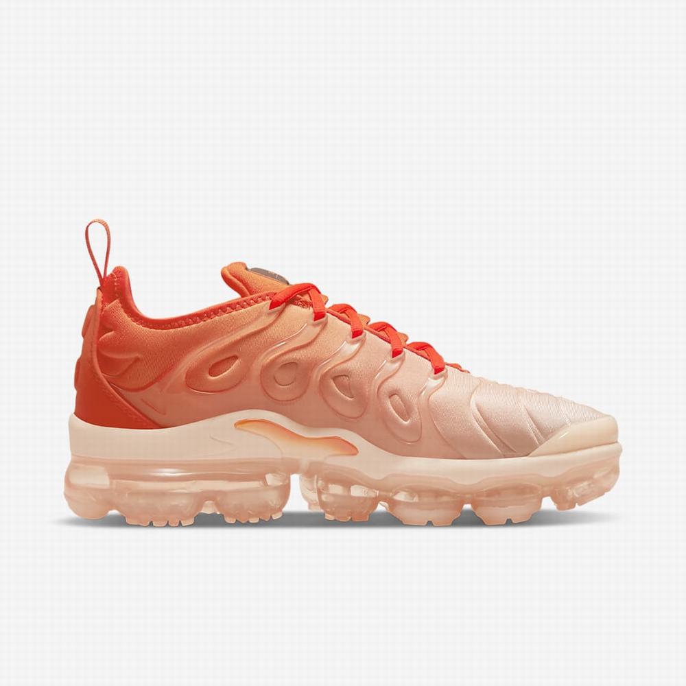 Nike Air VaporMax Plus Női Utcai Cipő Fekete Narancssárga | NI0157-E56