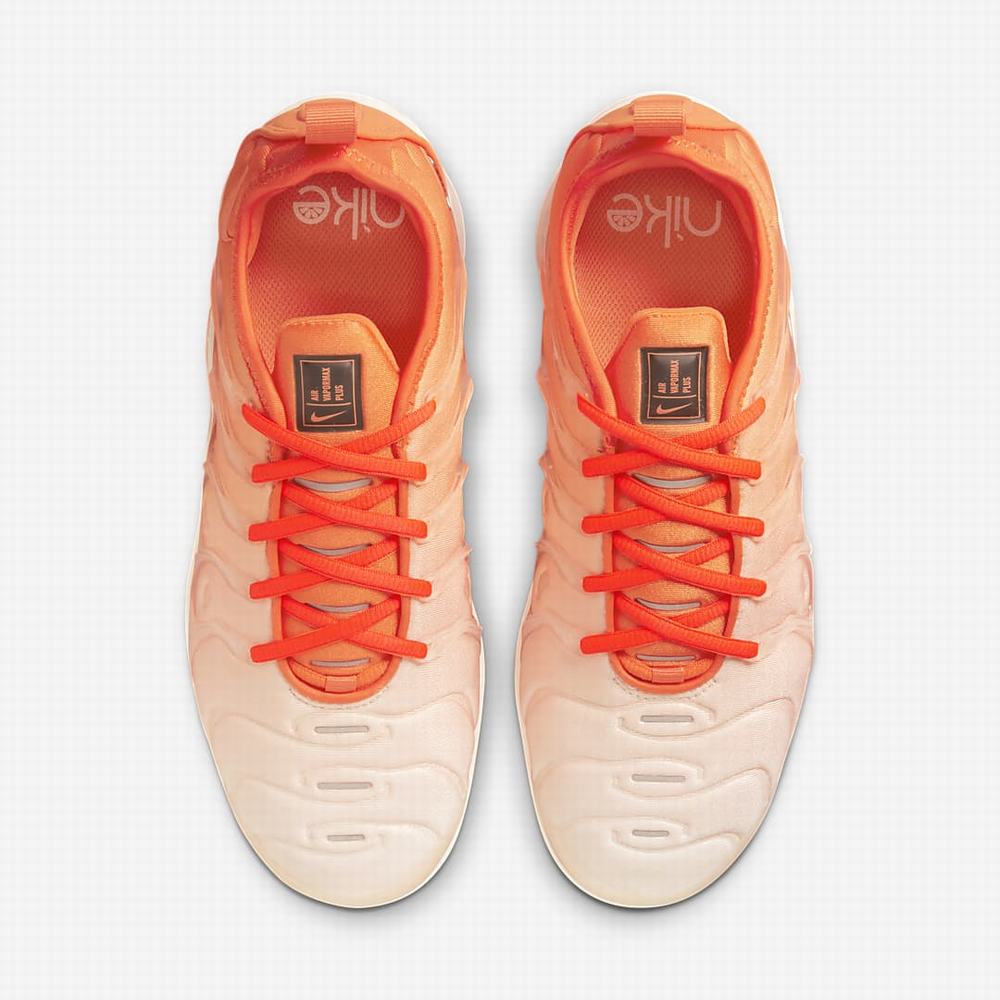 Nike Air VaporMax Plus Női Utcai Cipő Fekete Narancssárga | NI0157-E56