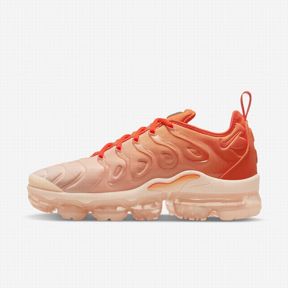 Nike Air VaporMax Plus Női Utcai Cipő Fekete Narancssárga | NI0157-E56