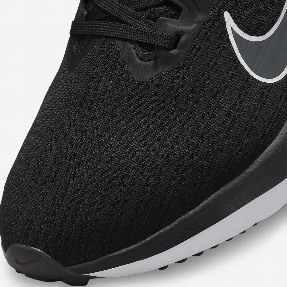 Nike Air Winflo 9 Női Futócipő Fekete Sötétszürke Platina Fehér | NI4219-P01