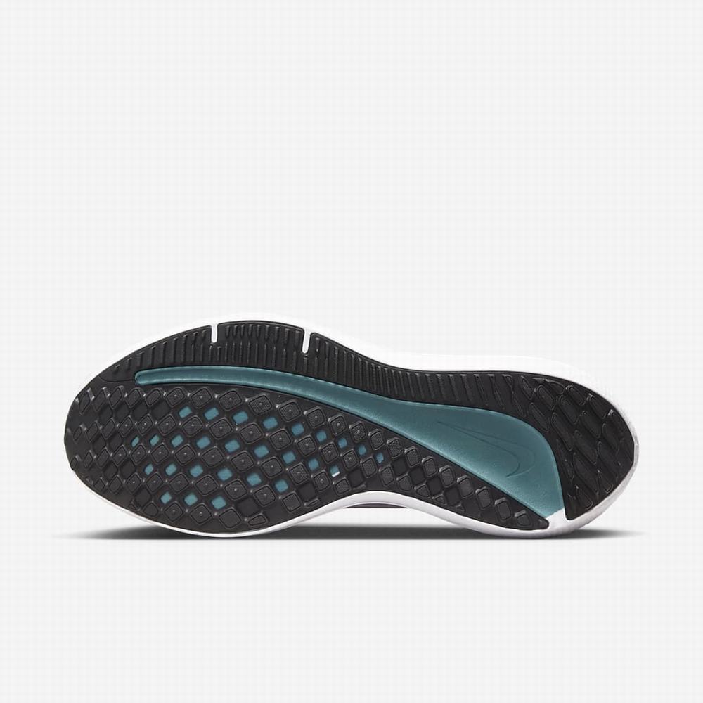 Nike Air Winflo 9 Premium Női Futócipő Fehér Fekete | NI3098-L47