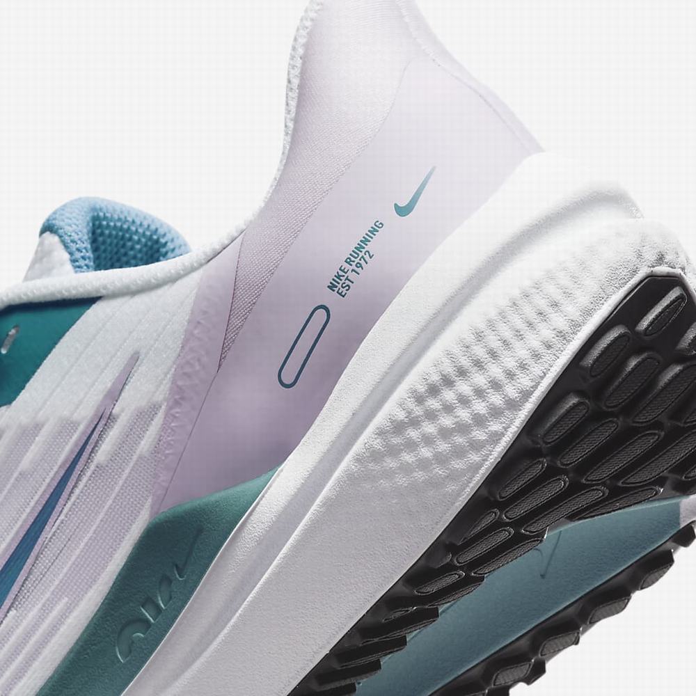 Nike Air Winflo 9 Premium Női Futócipő Fehér Fekete | NI3098-L47
