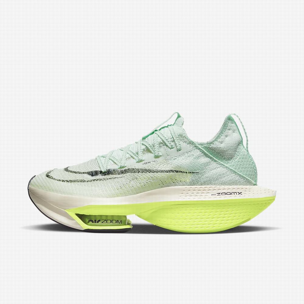 Nike Air Zoom Alphafly NEXT% 2 Női Futócipő Menta Lila | NI2516-T73