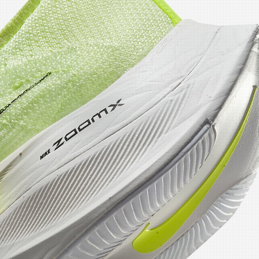 Nike Air Zoom Alphafly NEXT% Flyknit Női Futócipő Zöld Narancssárga Türkiz Fekete | NI5061-Q42