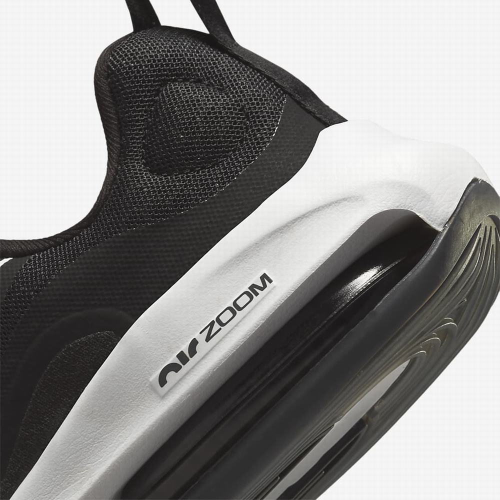 Nike Air Zoom Arcadia 2 Gyerek Futócipő Fekete Sötétszürke Fehér | NI9403-G45