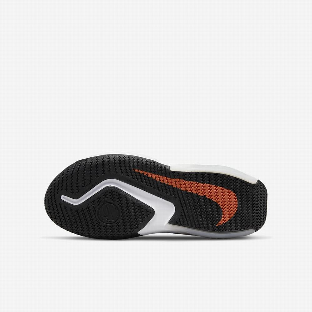 Nike Air Zoom Crossover Gyerek Kosárlabda Cipő Fekete Narancssárga Fehér | NI0269-S02
