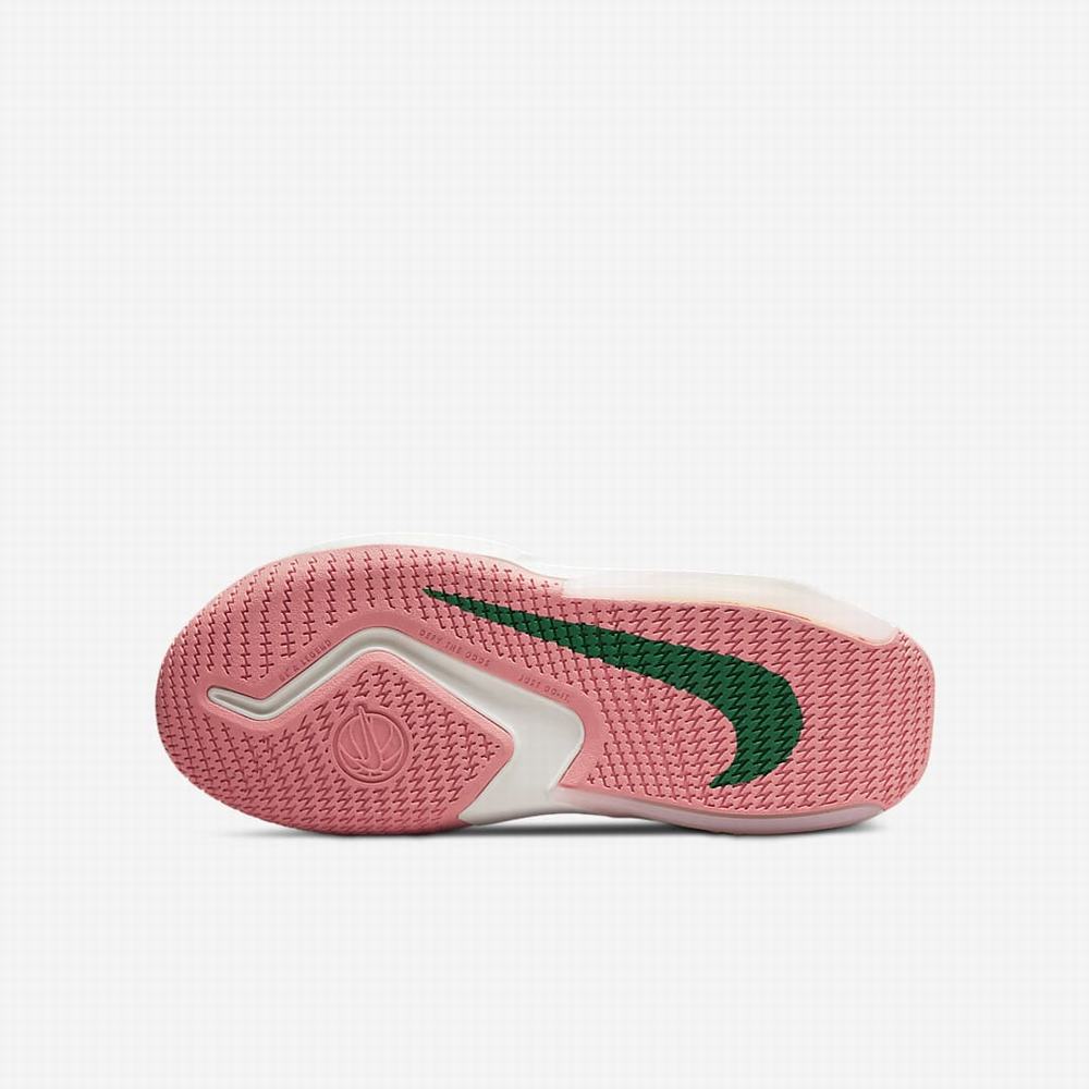 Nike Air Zoom Crossover Gyerek Kosárlabda Cipő Rózsaszín Fehér | NI5987-M36