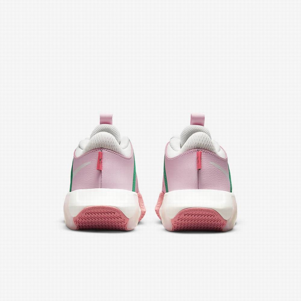 Nike Air Zoom Crossover Gyerek Kosárlabda Cipő Rózsaszín Fehér | NI5987-M36