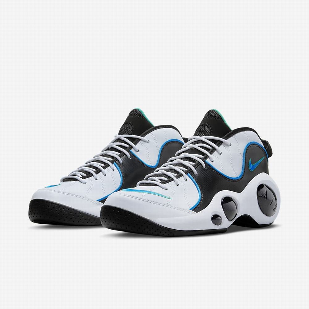 Nike Air Zoom Flight 95 Férfi Utcai Cipő Fehér Fekete Zöld Kék | NI9350-M67