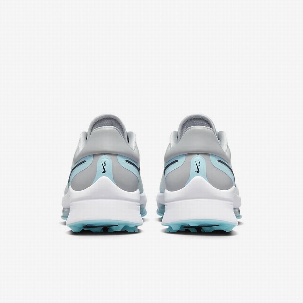 Nike Air Zoom Infinity Tour NEXT% Férfi Golf Cipő Fehér Világos Szürke Fekete | NI7953-G29