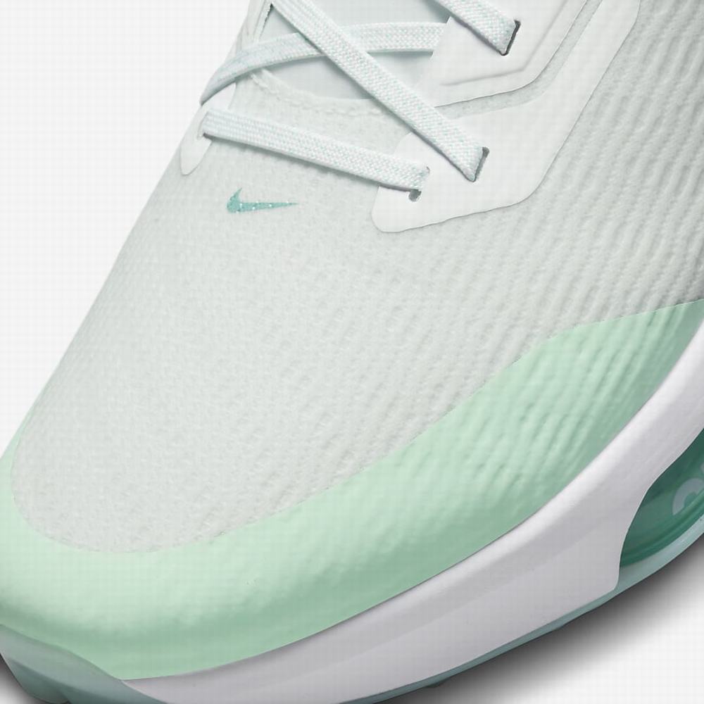 Nike Air Zoom Infinity Tour NEXT% Férfi Golf Cipő Fehér Menta Platina Világoskék Türkiz | NI9120-J40
